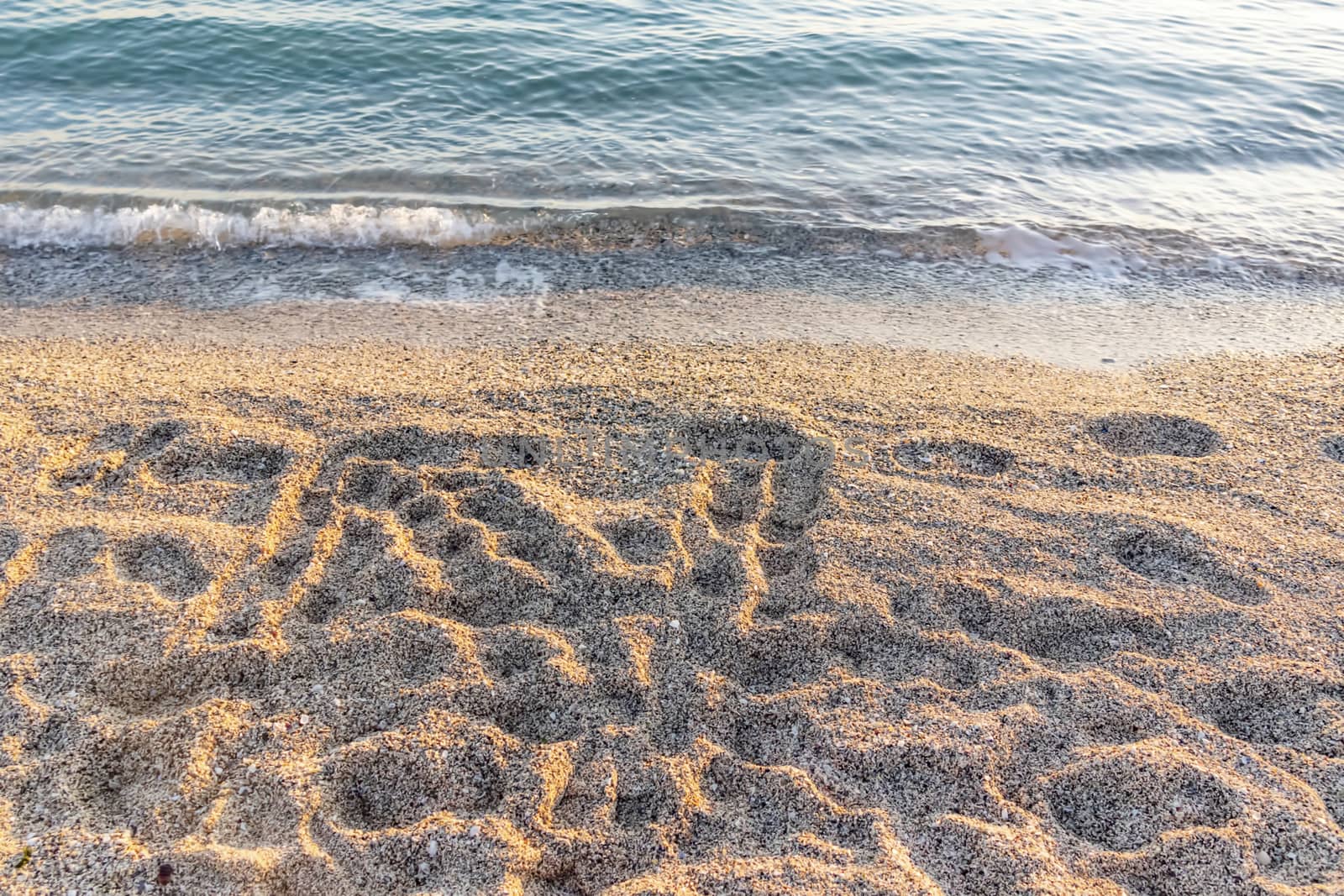 relaxing sea view in nature for background and wallpaper