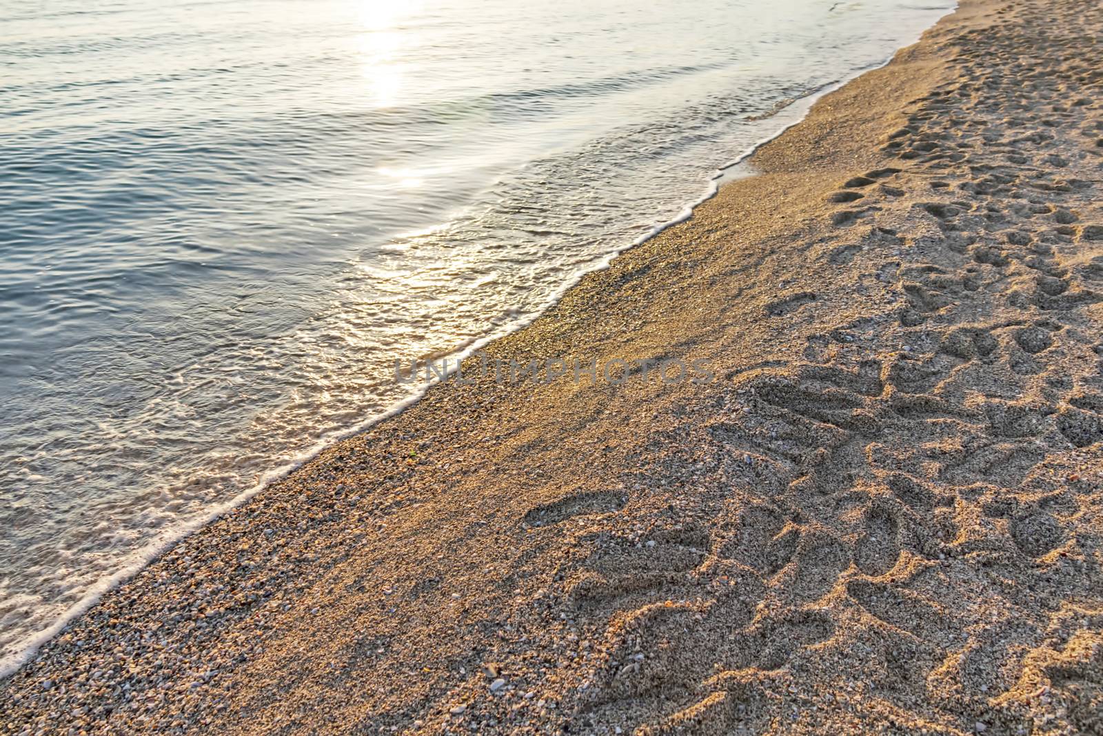 relaxing sea view in nature for background and wallpaper