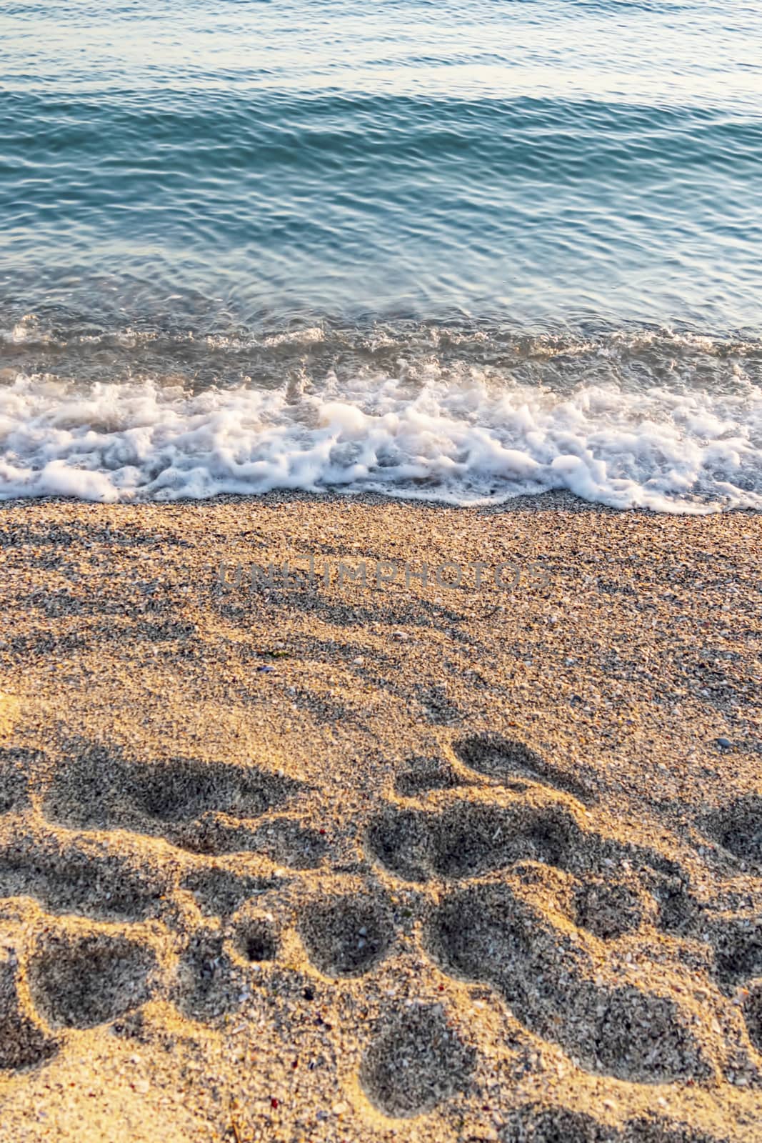 relaxing sea view in nature for background and wallpaper