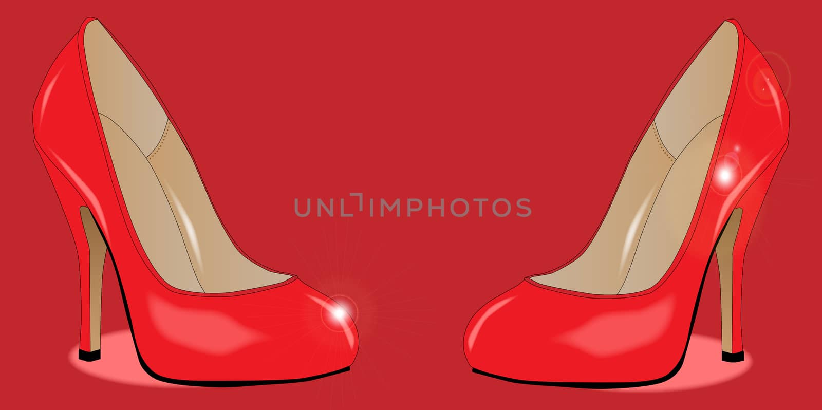 Pair Of Stilettos by Bigalbaloo