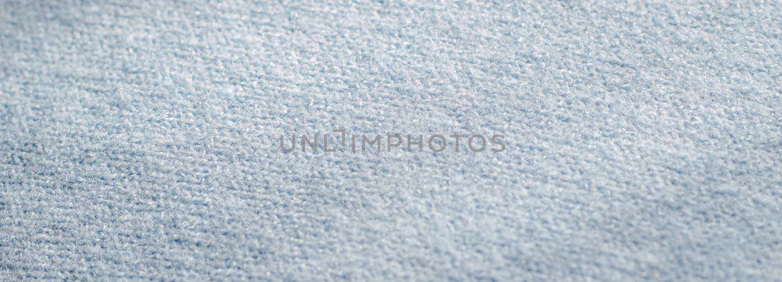 Premium blue fabric texture, decorative textile as background fo by Anneleven