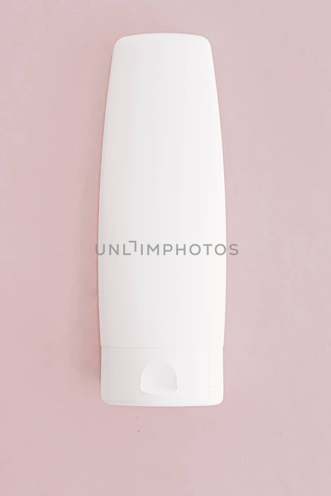 Moisturizing hand cream or body lotion on pink background, beauty product and skin care cosmetics, flatlay