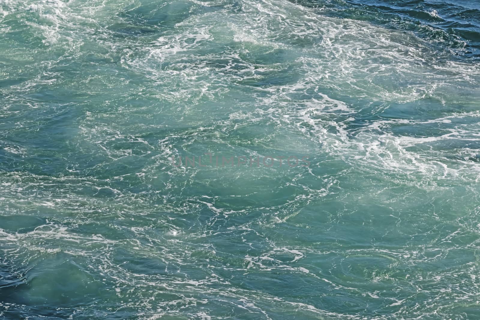 wavy sea view in nature for background and wallpaper
