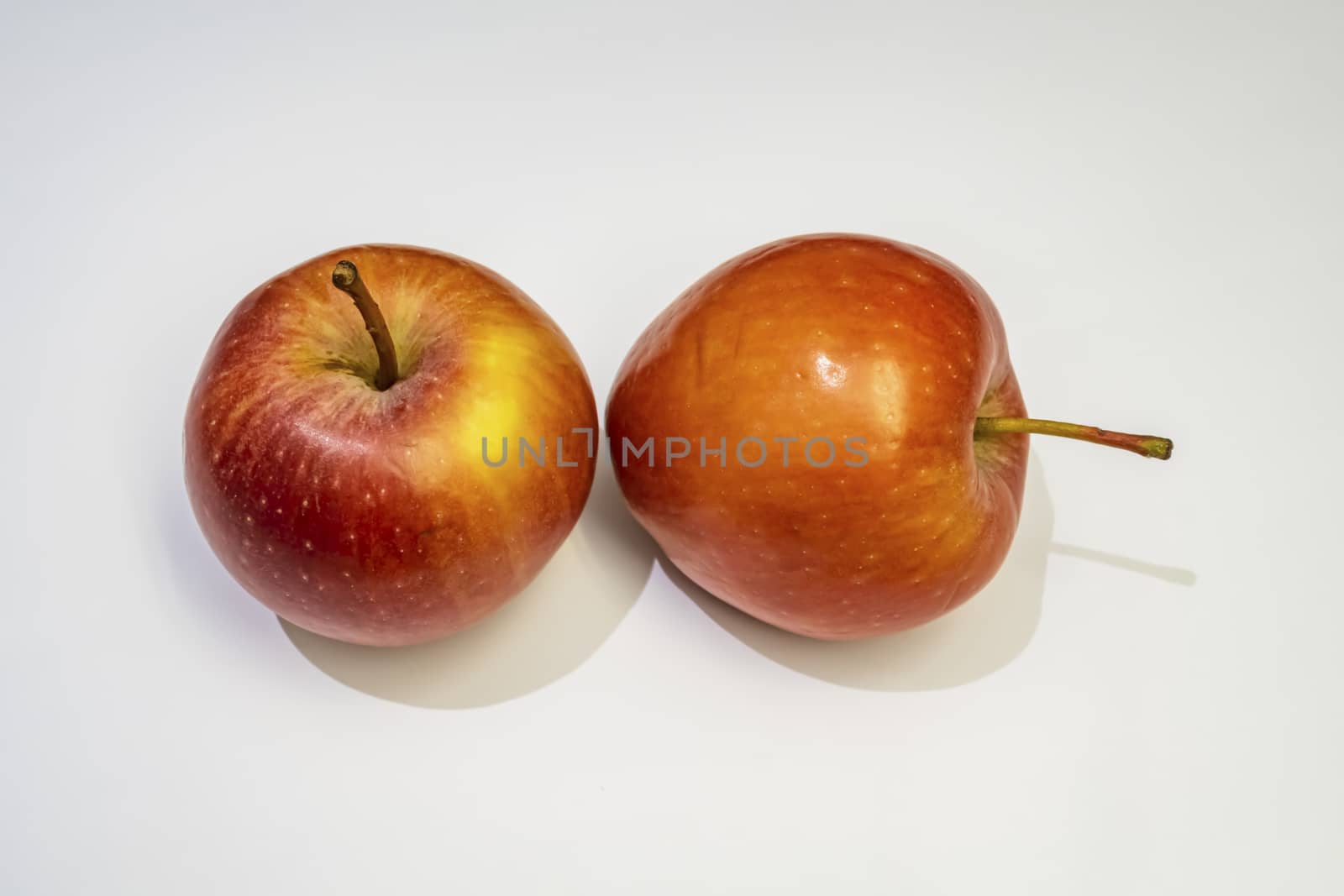 close up ready to eat apple fruit on background