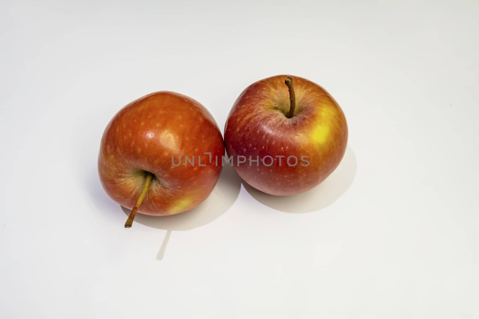 close up ready to eat apple fruit on background