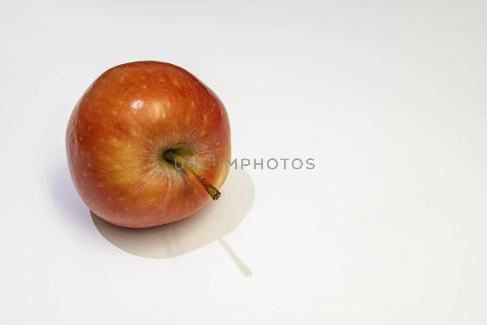 close up ready to eat apple fruit on background