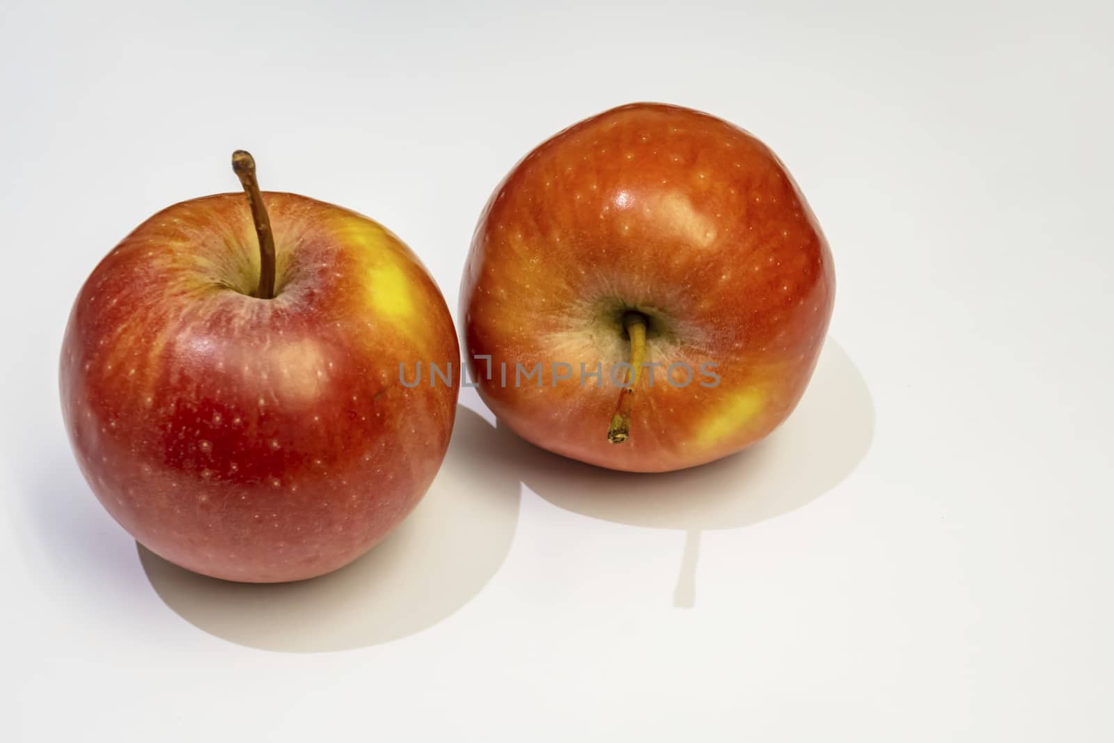 close up ready to eat apple fruit on background