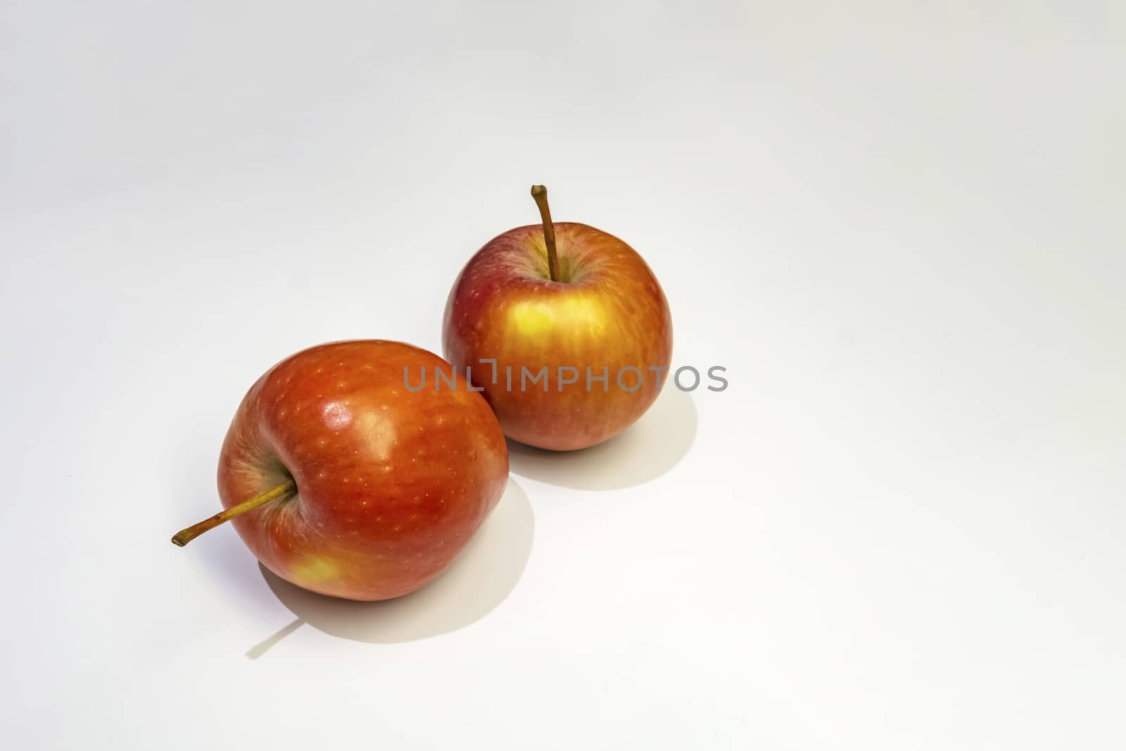 close up ready to eat apple fruit on background