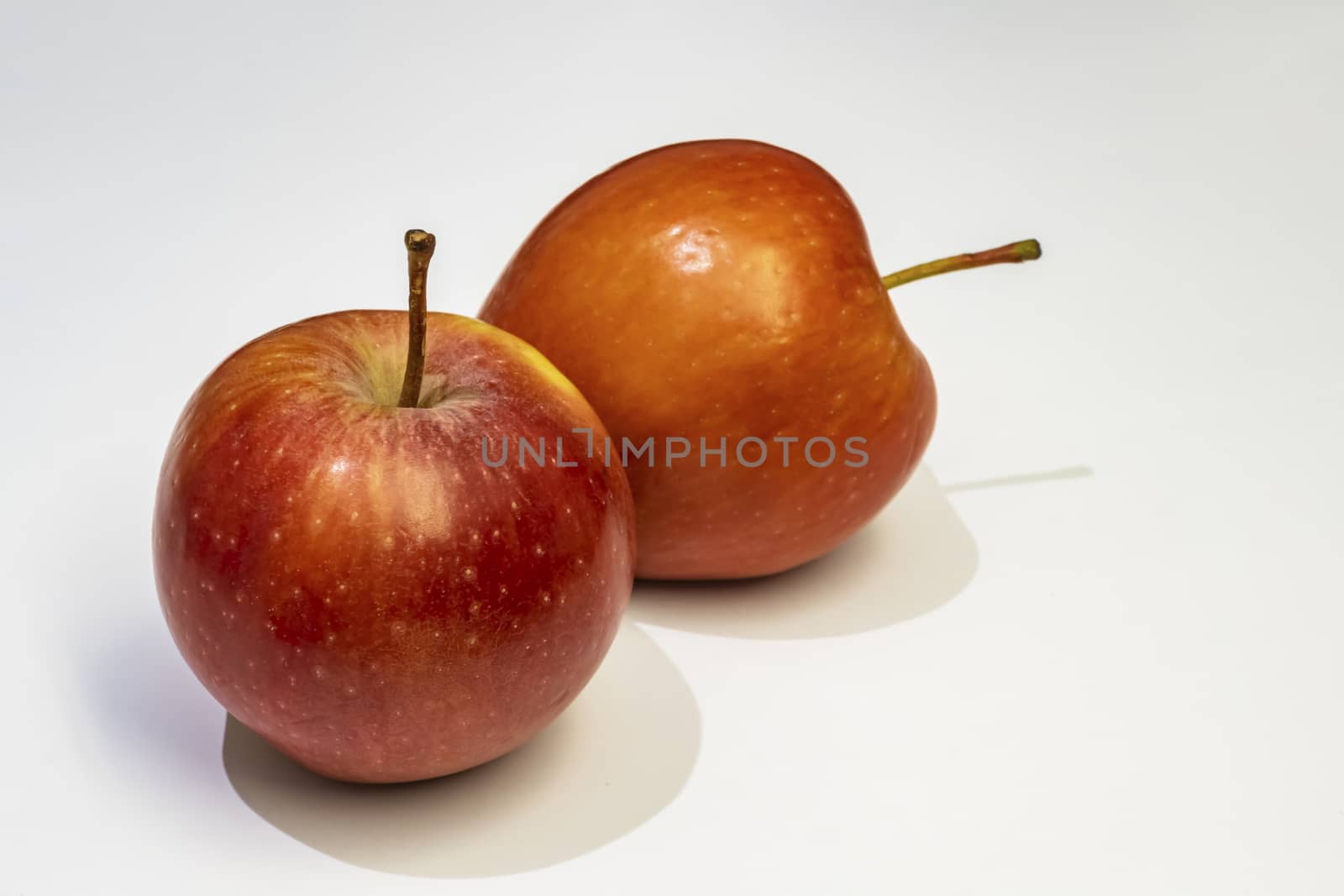 close up ready to eat apple fruit on background