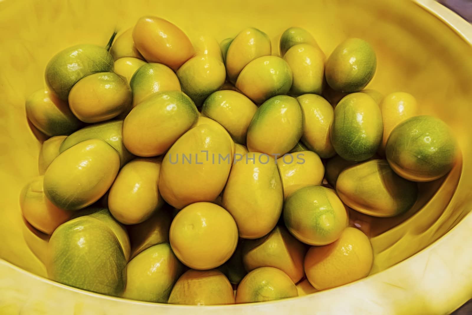 close up kumquat fruits on background