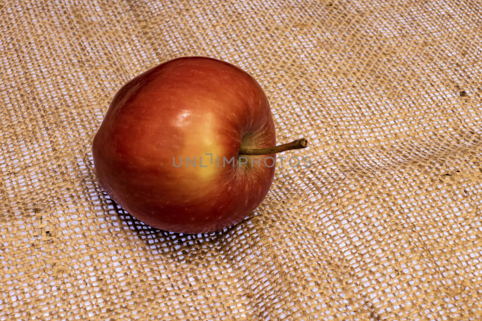 close up ready to eat apple fruit on background