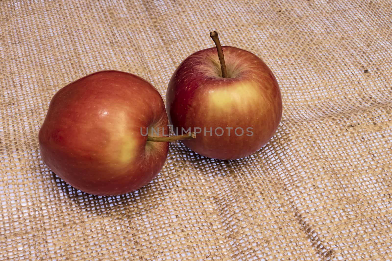 close up ready to eat apple fruit on background