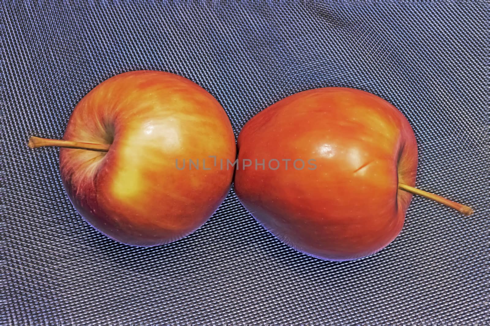 close up ready to eat apple fruit on background