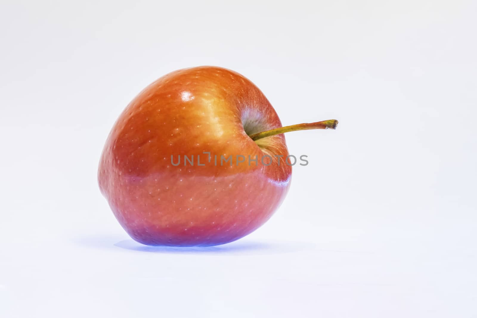 close up ready to eat apple fruit on background