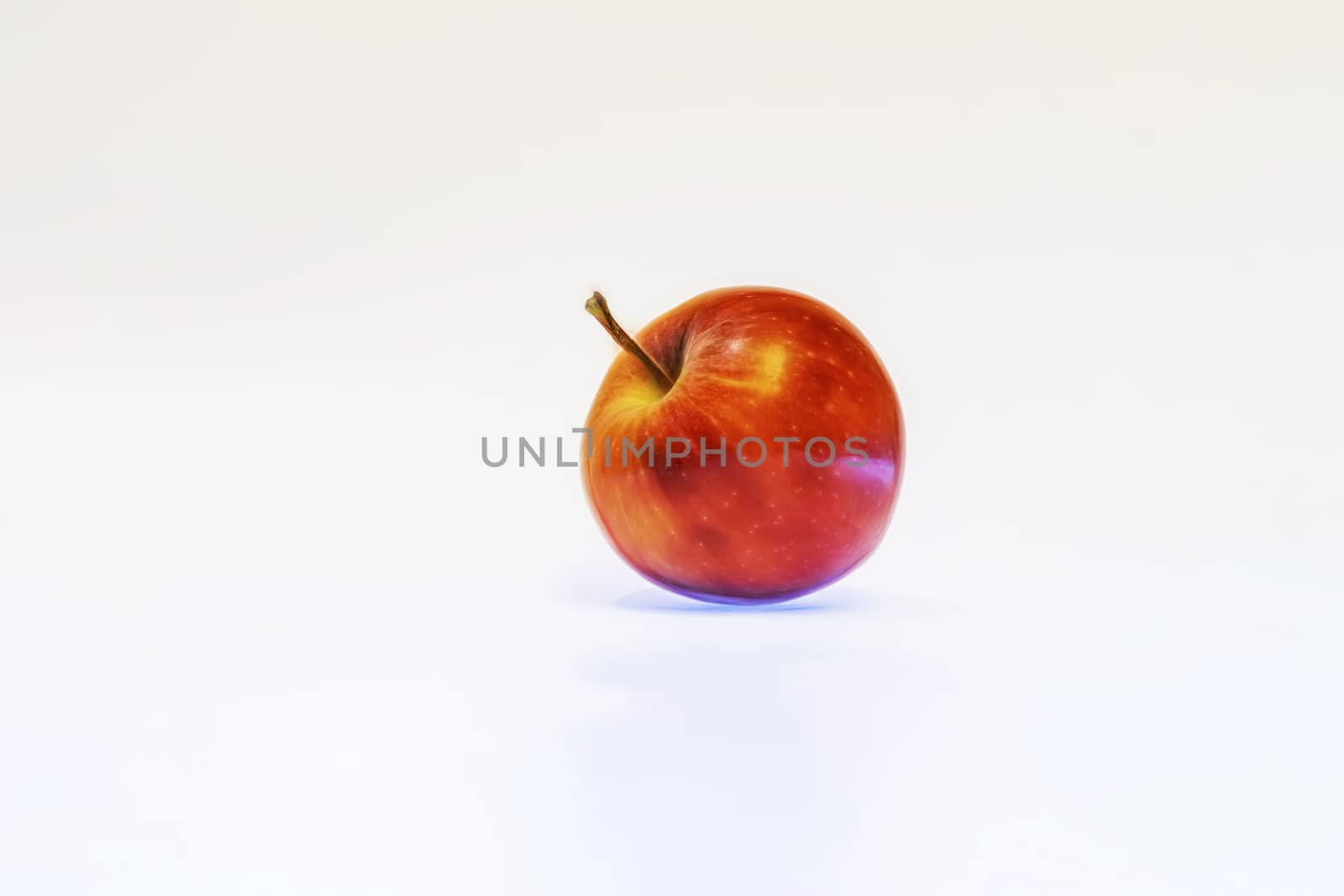 close up ready to eat apple fruit on background