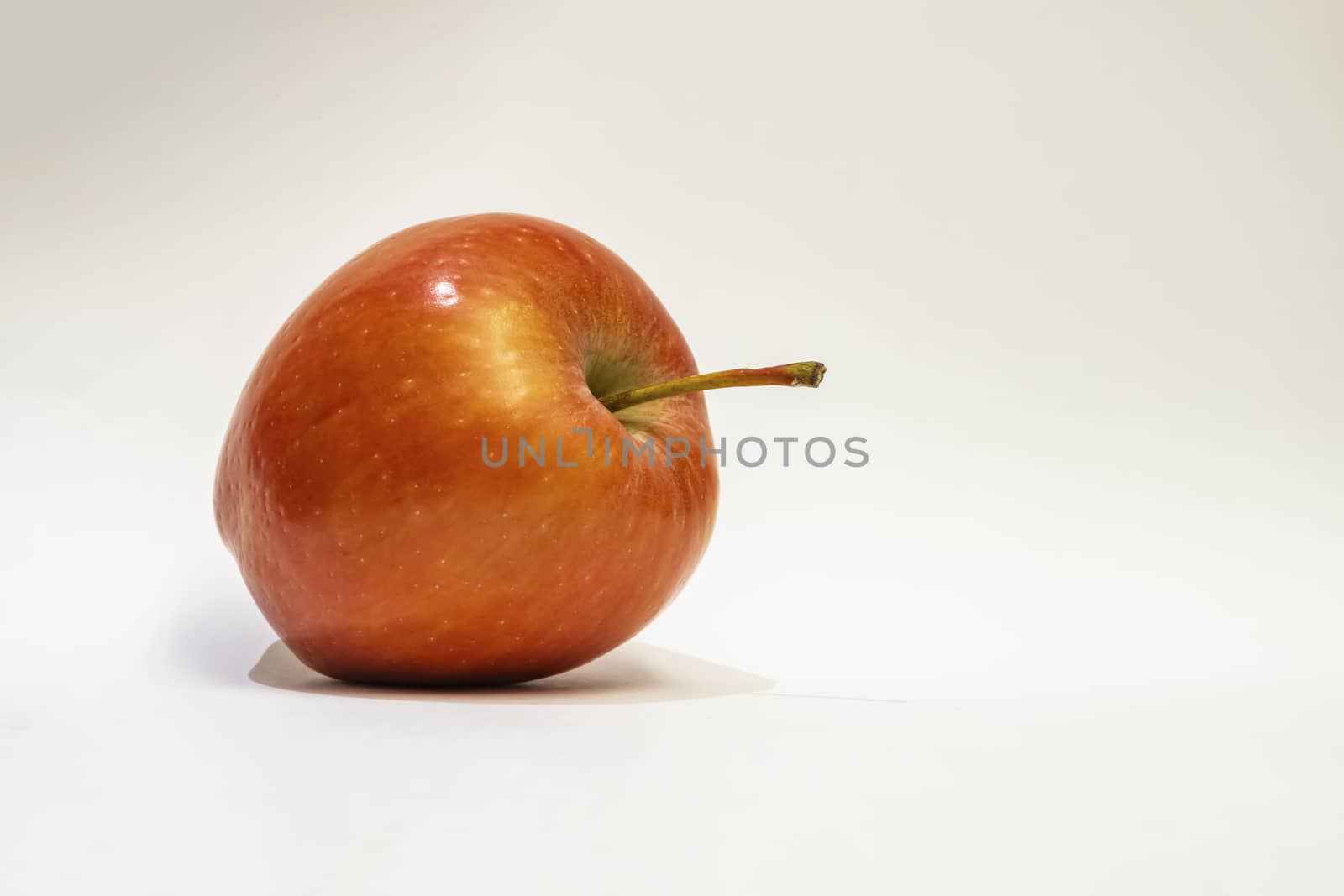 close up ready to eat apple fruit on background