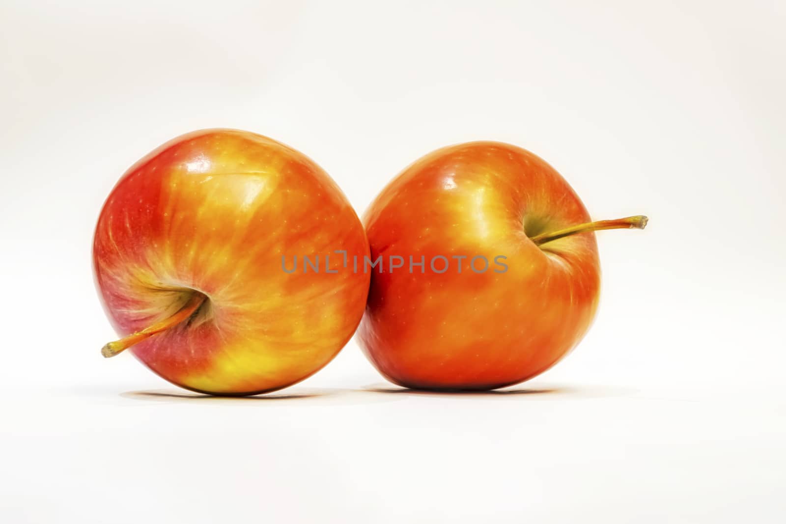 close up ready to eat apple fruit on background
