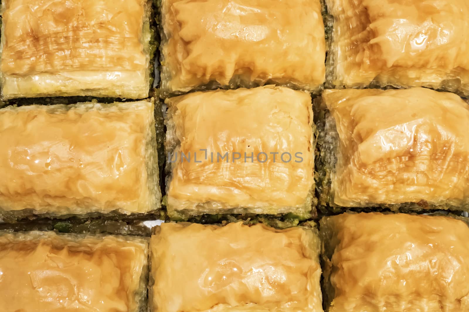 traditional turkish dessert baklava