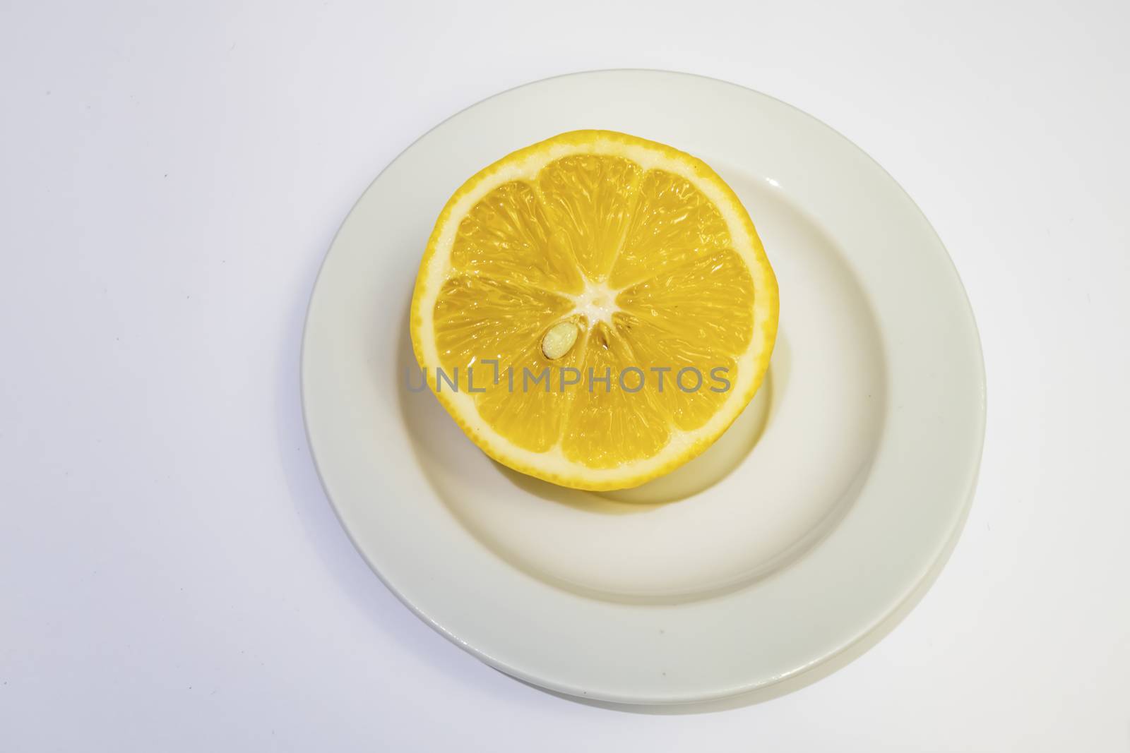 lemon fruit with high nutritional and vitamin value