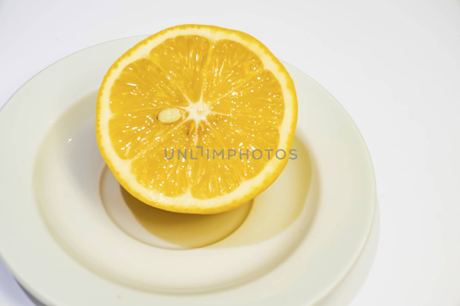 lemon fruit with high nutritional and vitamin value