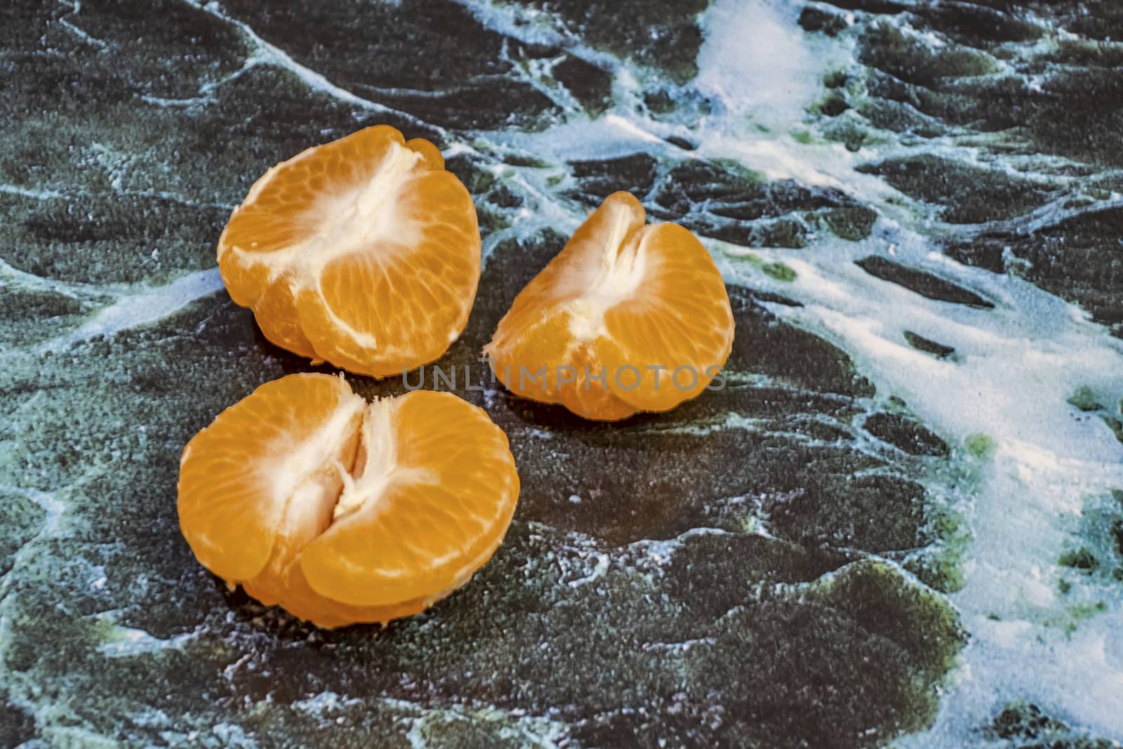 mandarin fruits with vitamin c in winter season