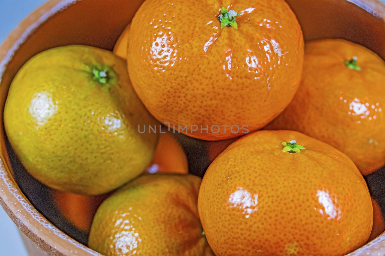 mandarin fruits with vitamin c in winter season