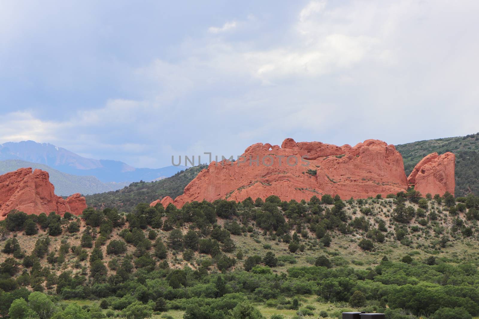 The Wyoming sandy hills along scenic drive summer 2019