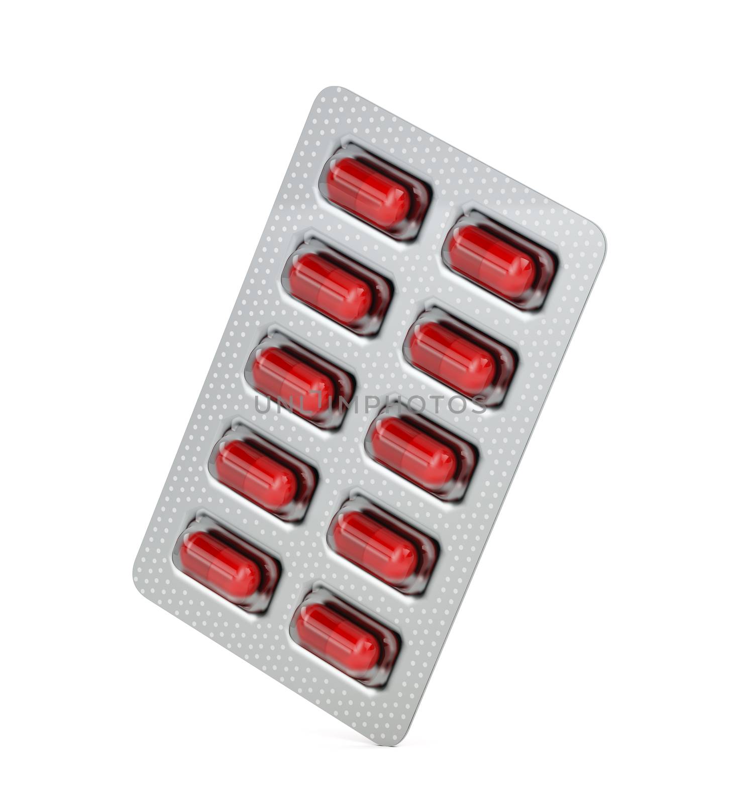 Capsules in blister pack by magraphics