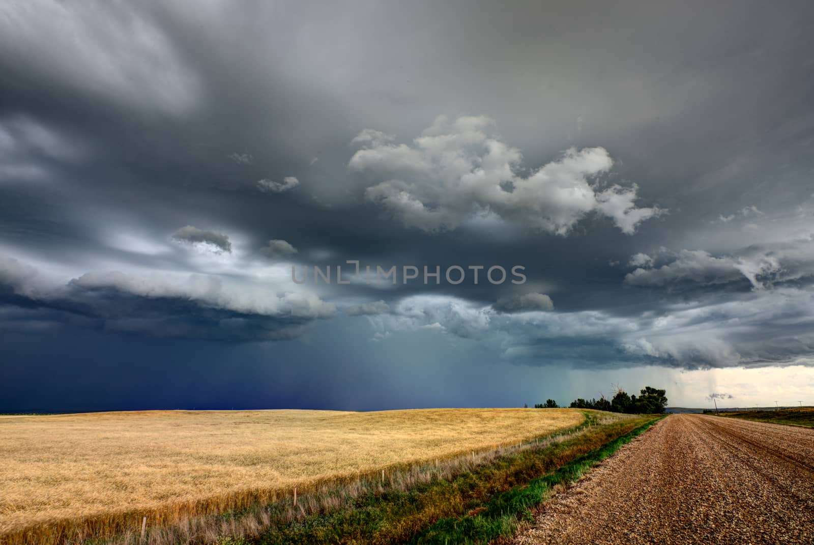 Prairie Storm Canada summer rural major structure Saskatchewan