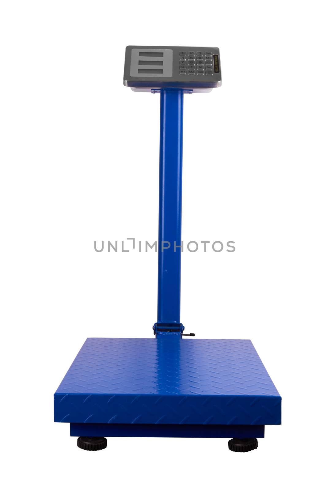 trade scales isolated on a white background