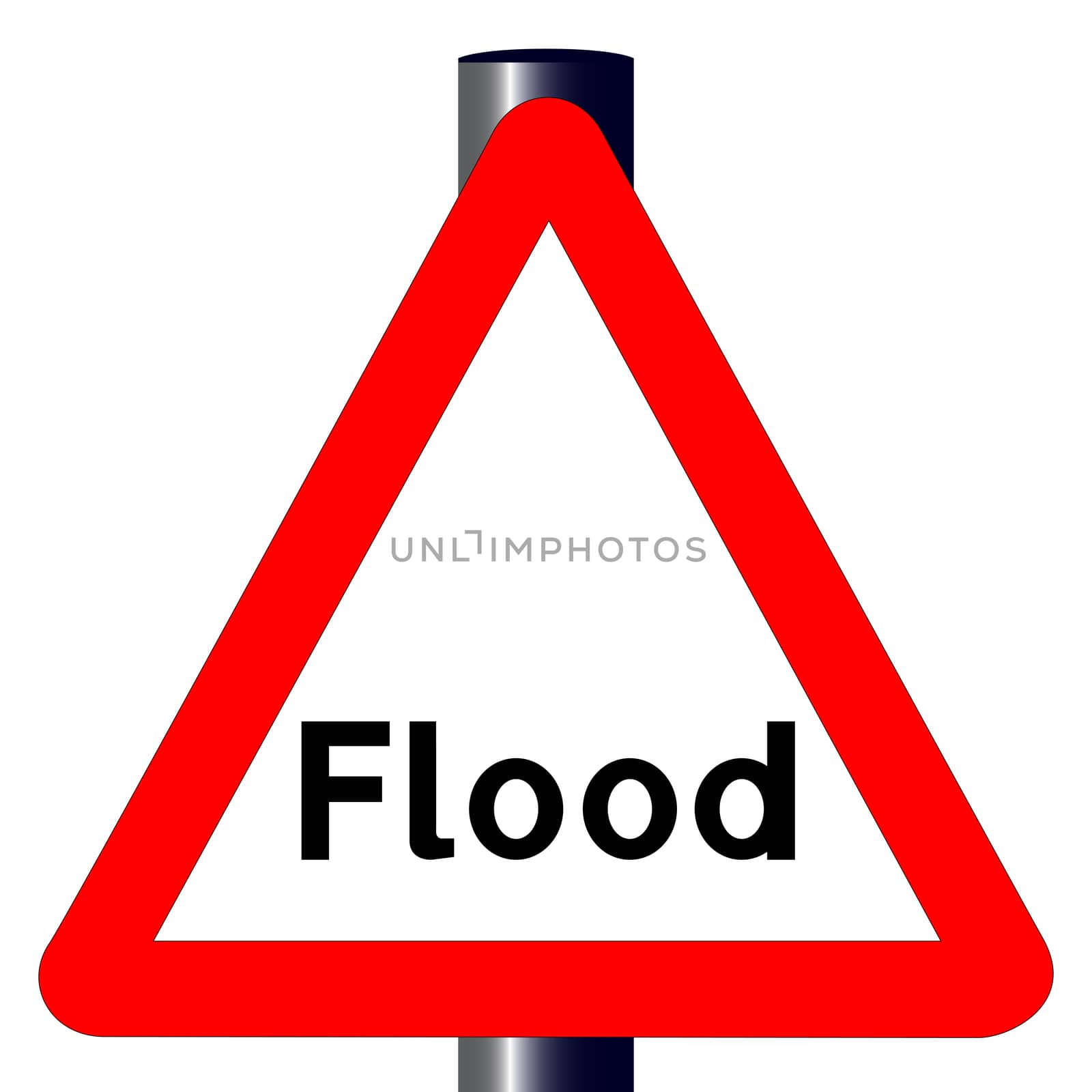 Flood Traffic Sign by Bigalbaloo