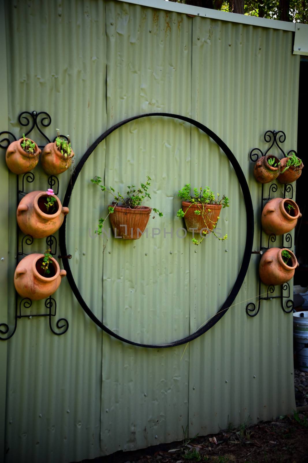 Pot Plant Wall Decoration