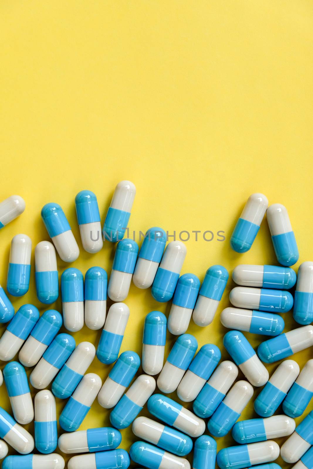 image of capsule pills background