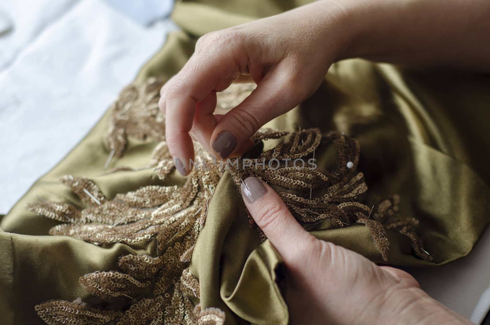 Tailor Sews a Dress 2