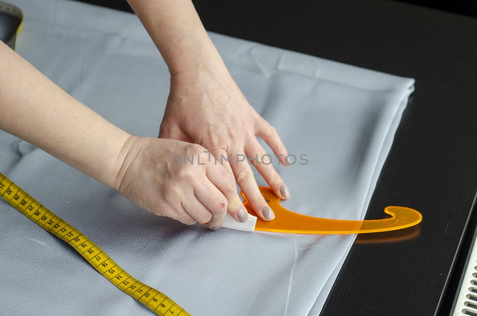 Tailor Sews a Dress 2