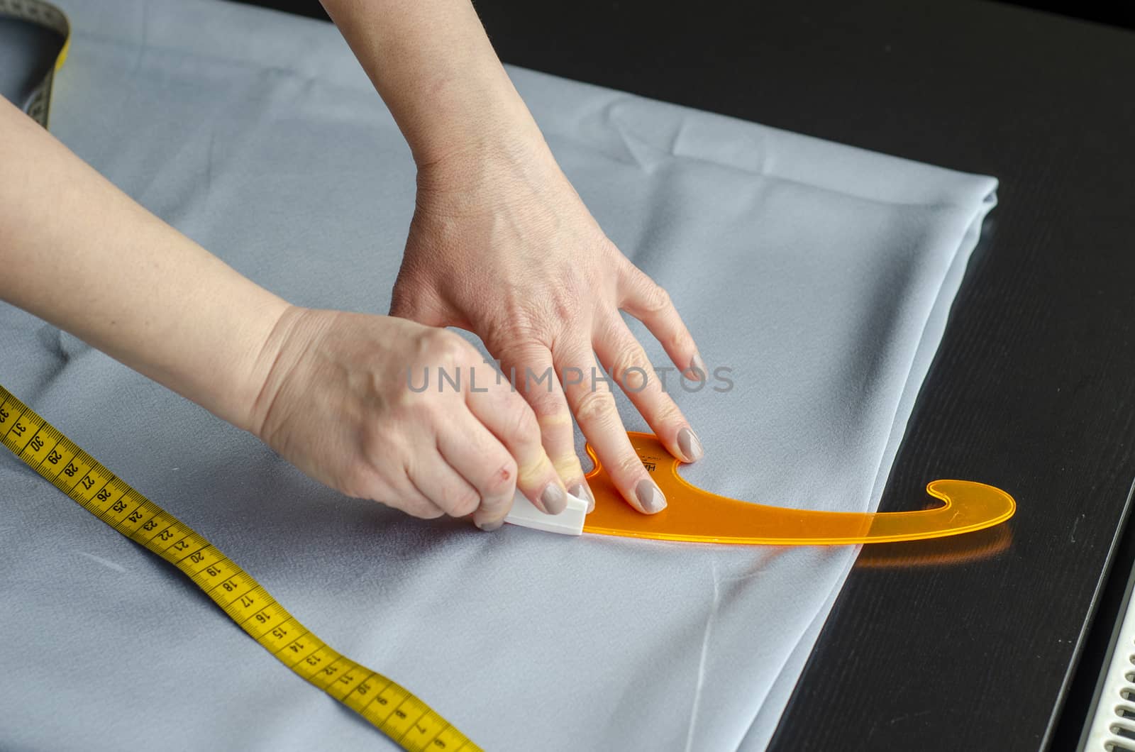 Tailor Sews a Dress 2