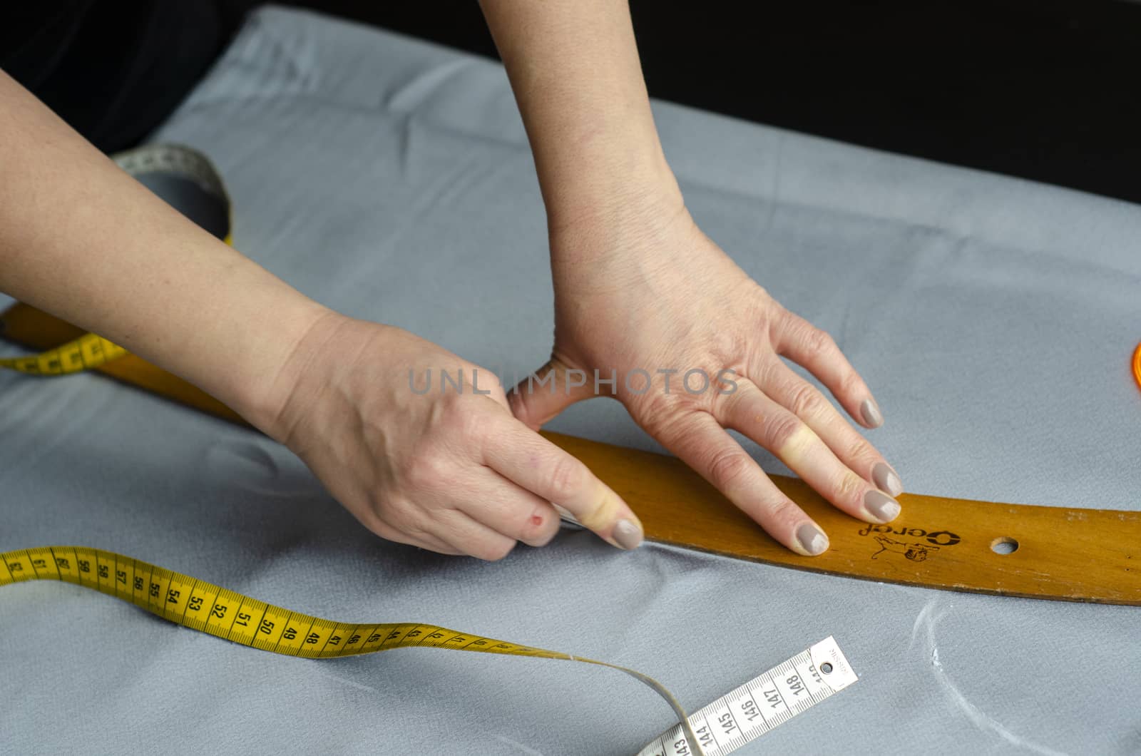 Tailor Sews a Dress 2