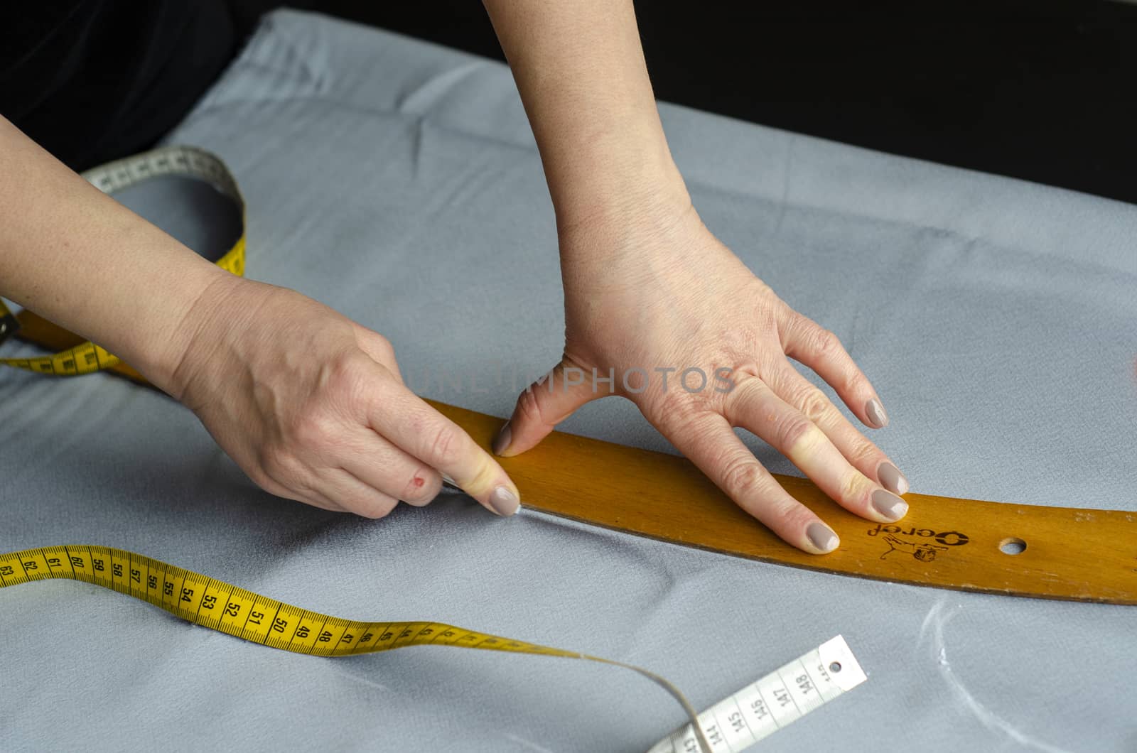 Tailor Sews a Dress 2