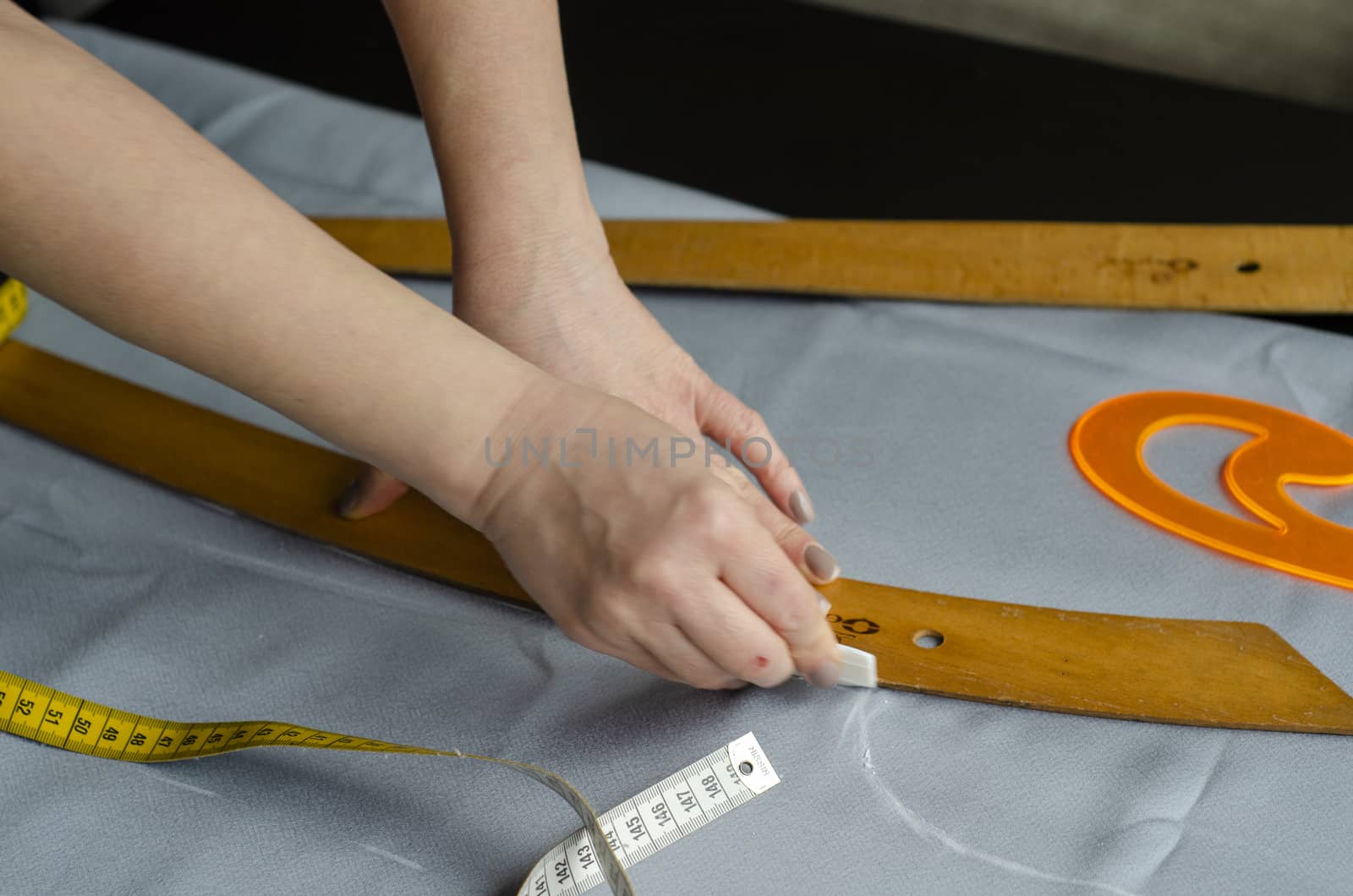 Tailor Sews a Dress 2