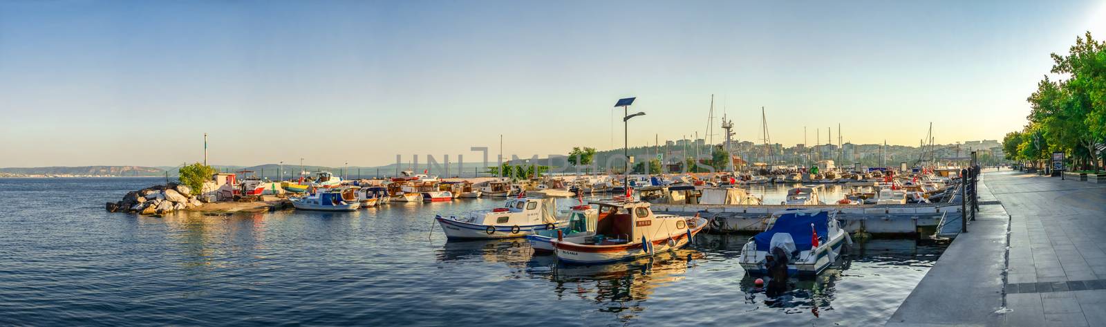 Canakkale marina in Turkey by Multipedia