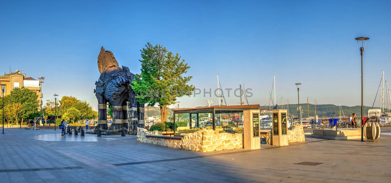 Troy Open Air Museum in Canakkale, Turkey by Multipedia