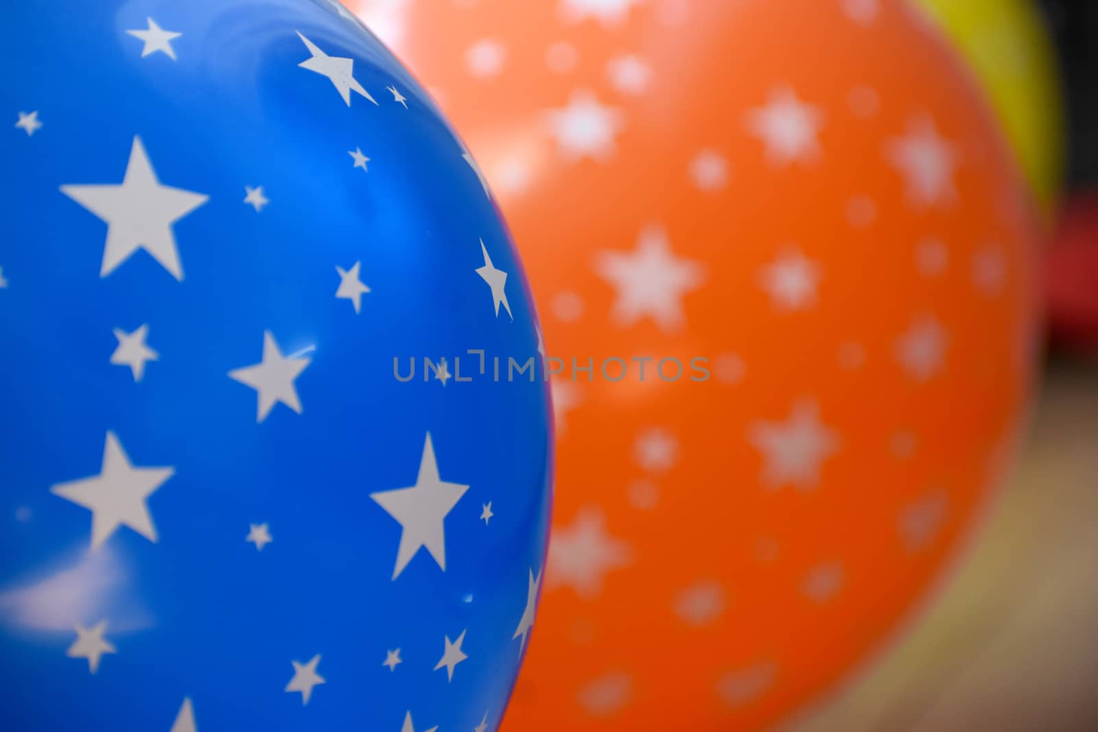 Vibrant Colorful celebration balloons by benentaylor