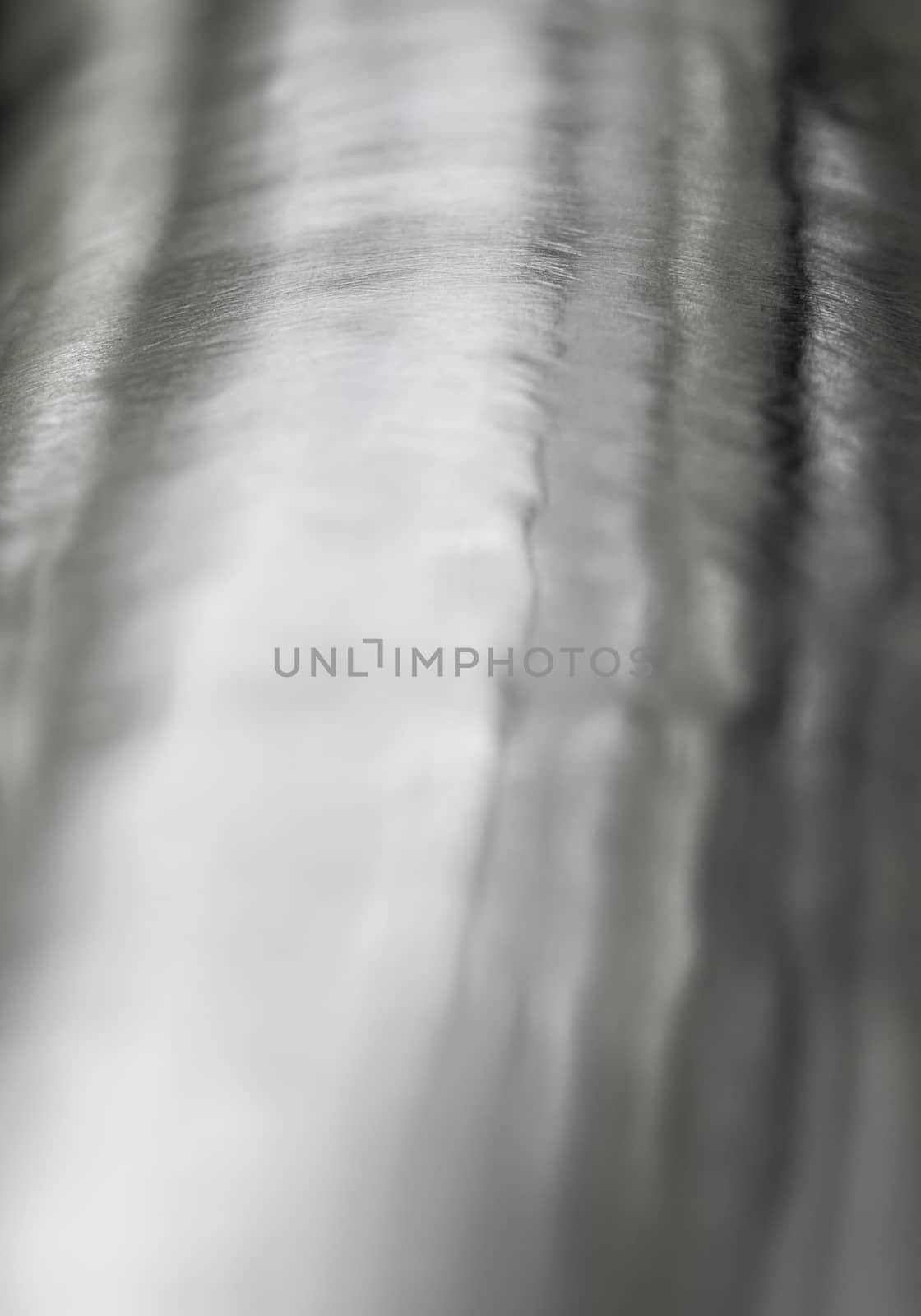 Shiny surface and scratched on stainless steel by Satakorn