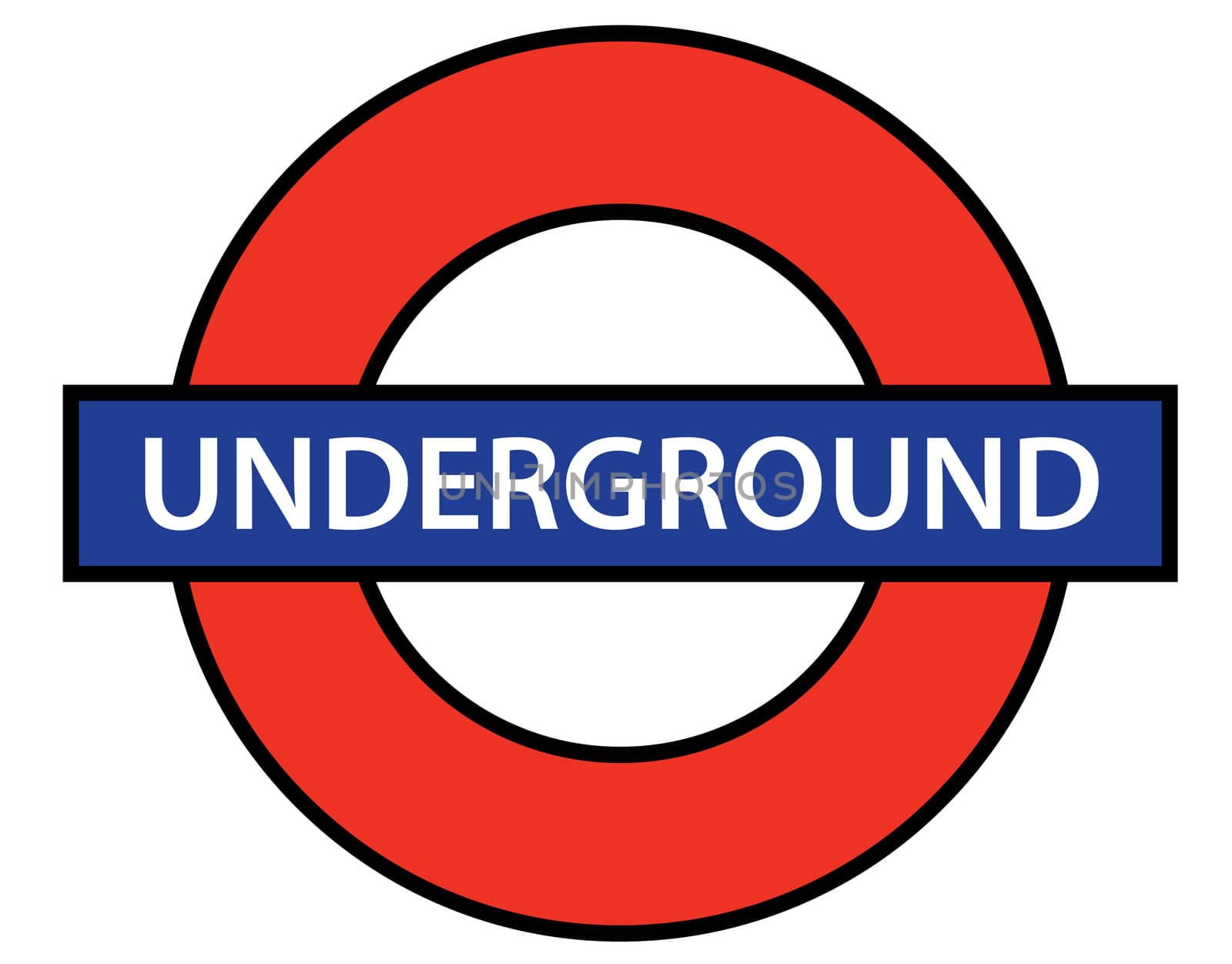 A depiction of the London Underground