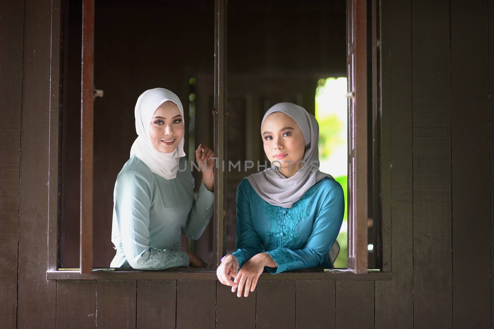 Muslim girls in hijab by szefei
