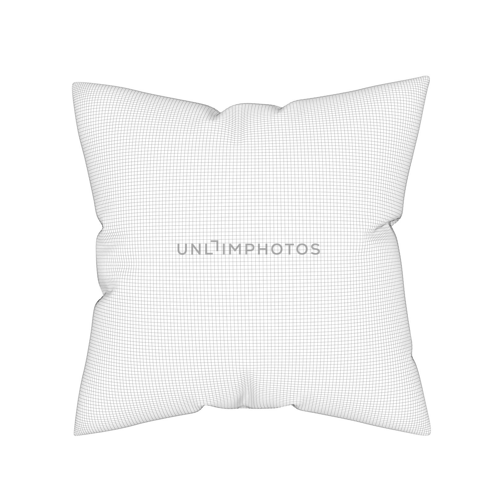 3d model of pillow by magraphics