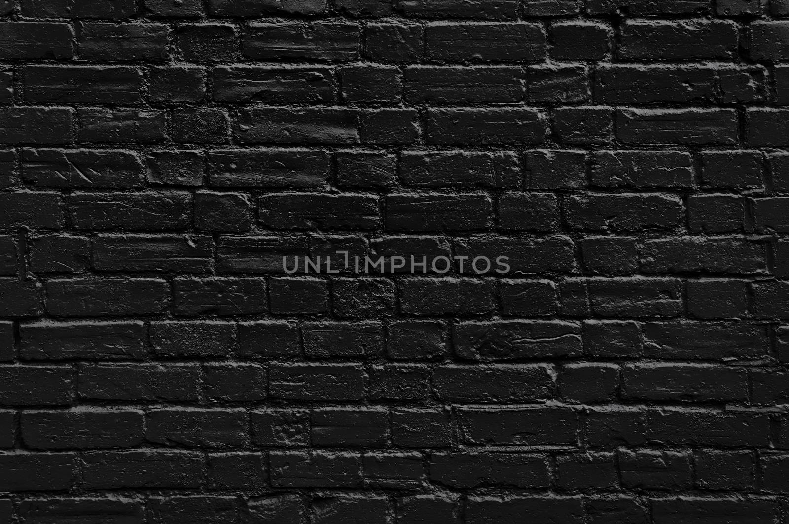 Black brick wall texture by dutourdumonde