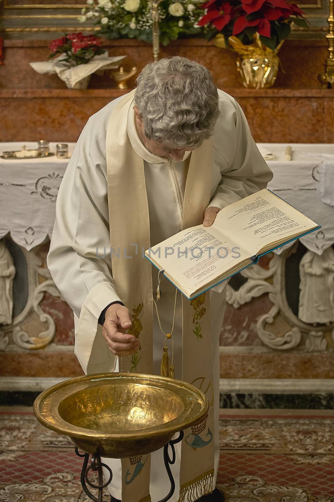 Priest celebrates the liturgy 5 by pippocarlot