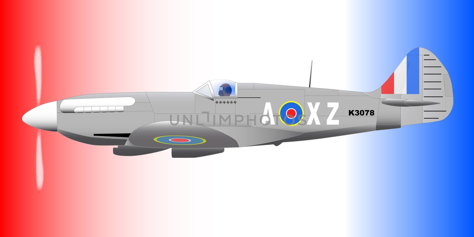 Supermarine Spitfire by Bigalbaloo