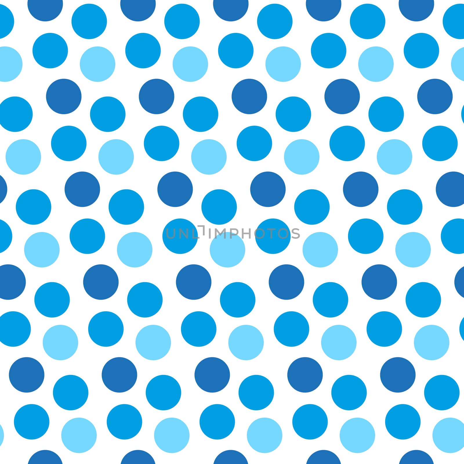 Happy Israel Independence Day seamless pattern with blue polka dot texture. illustration